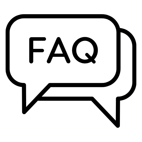 chat box with FAQ